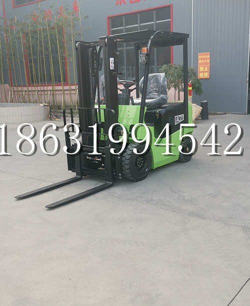 碾子山区电动叉车座驾电动叉车三轮叉车碾子山区半电动叉车电动叉车新型半电动叉车半电动